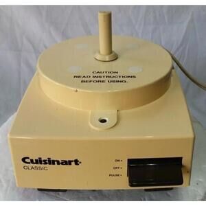 CUISINART Classic DLC-10C Food Processor Base Motor Unit ONLY - Used